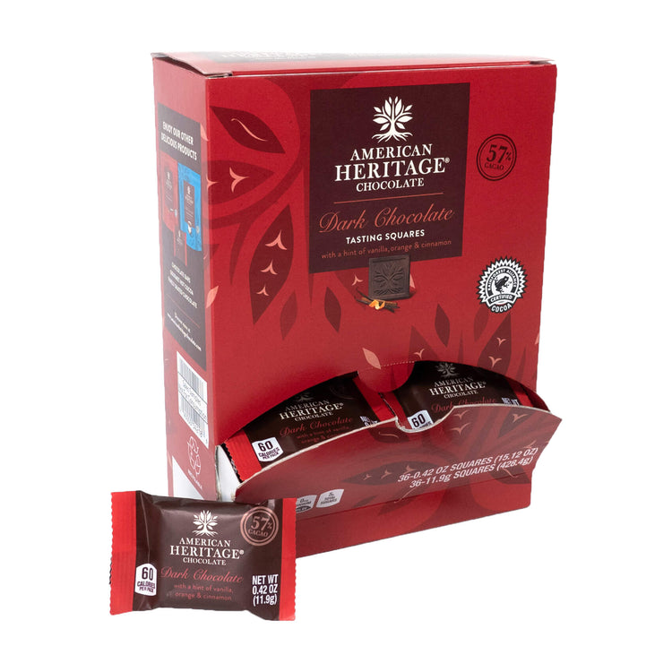 AMERICAN HERITAGE Chocolate Tasting Squares -  36 pack Hero Image