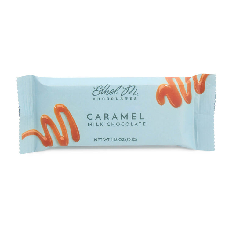 Sink your teeth into our very own Rich, Creamy and Delectable Ethel M Chocolates Caramel Milk Chocolate Bar.