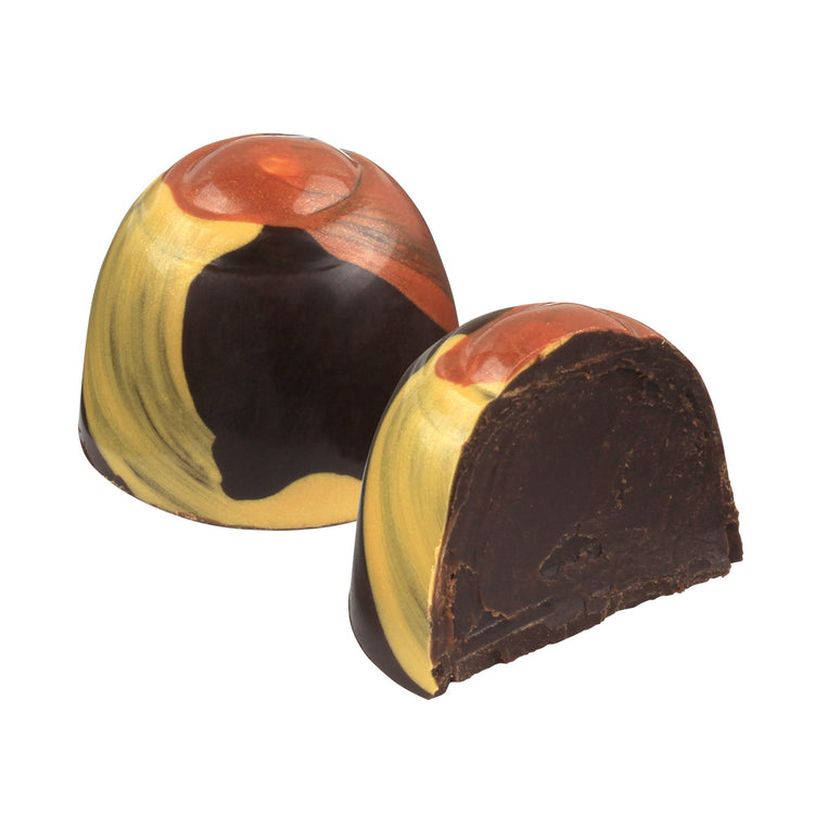 This Beautiful, Gourmet Ethel M Dark Chocolate Cognac Truffle is made with XO Remy Martin blended into a decadent truffle filling and shell.
