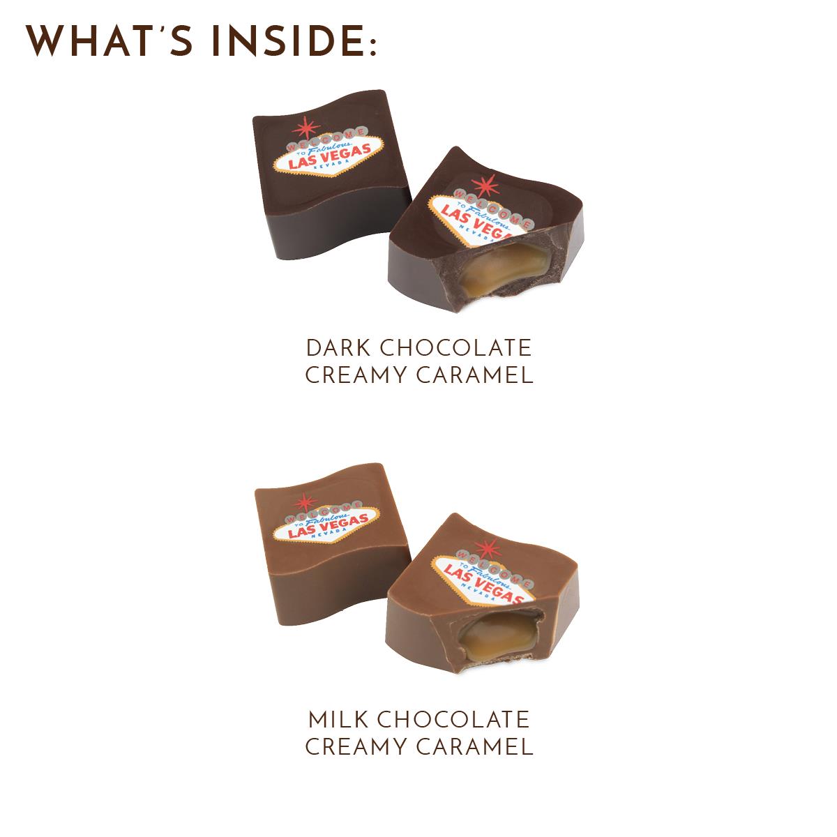 What's Inside: Ethel M Chocolates Taste of Las Vegas Creamy Caramels 5-Piece