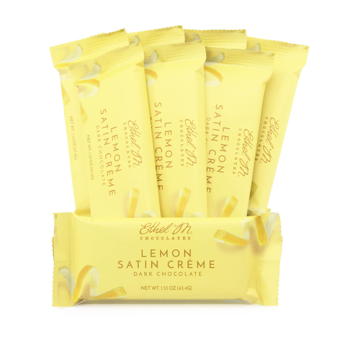 Grab and go with our best-selling Lemon Satin Creme Bar! Each bar is made of premium cream and lemon puree and can be bought in a set of 8.