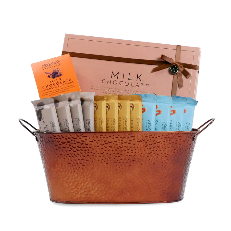 Ethel M Chocolates Milk Chocolate Premium Gift Basket - Hero Image